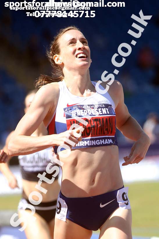 Womens 1500 metres, British World Championship Team Trials, Alexander Stadium, Birmingham